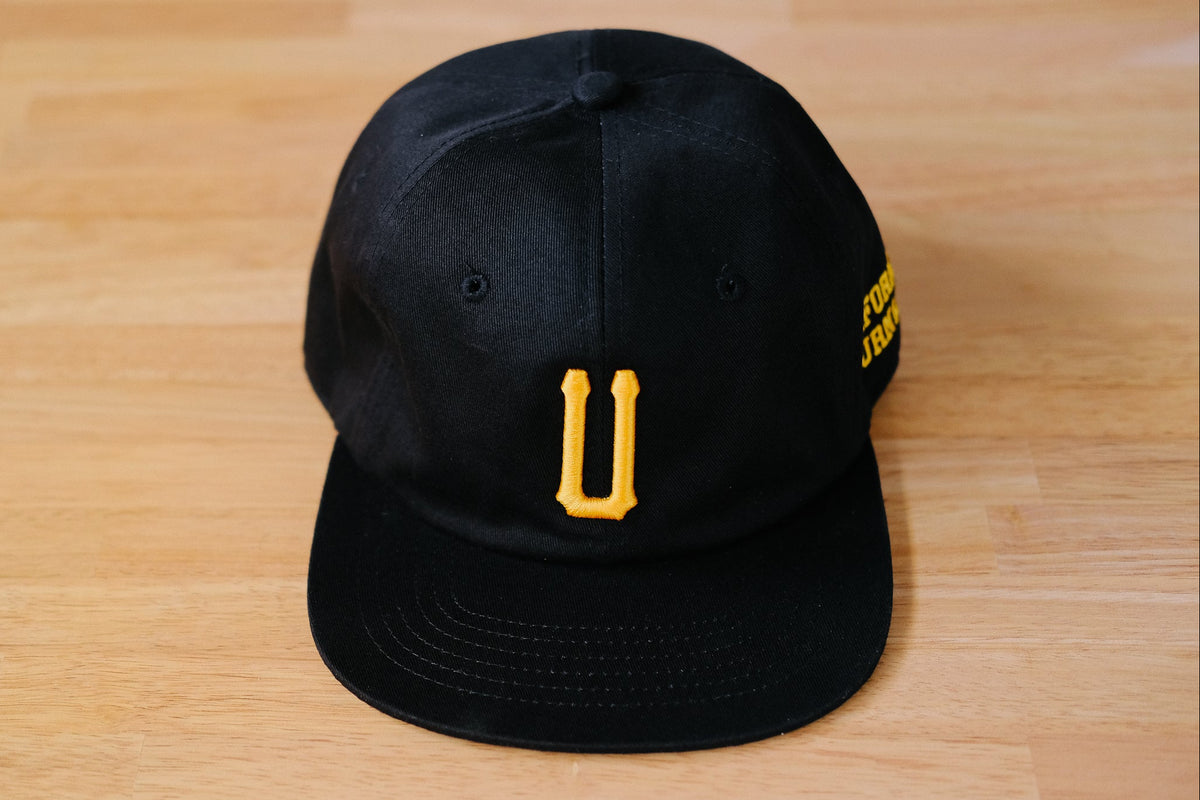 U Logo Flat Bill Cap